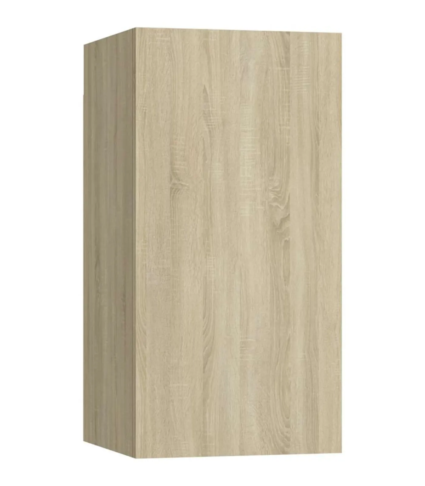 vidaXL Tv-meubels 2 st 30,5x30x60 cm bewerkt hout sonoma eikenkleurig