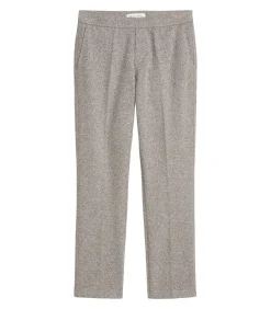 DAMES Marc O'Polo Tweed jersey broek slim