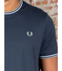 Sale Twin tipped t-shirt - dark airforce light ice bayleaf Heren T-Shirts & Polo's