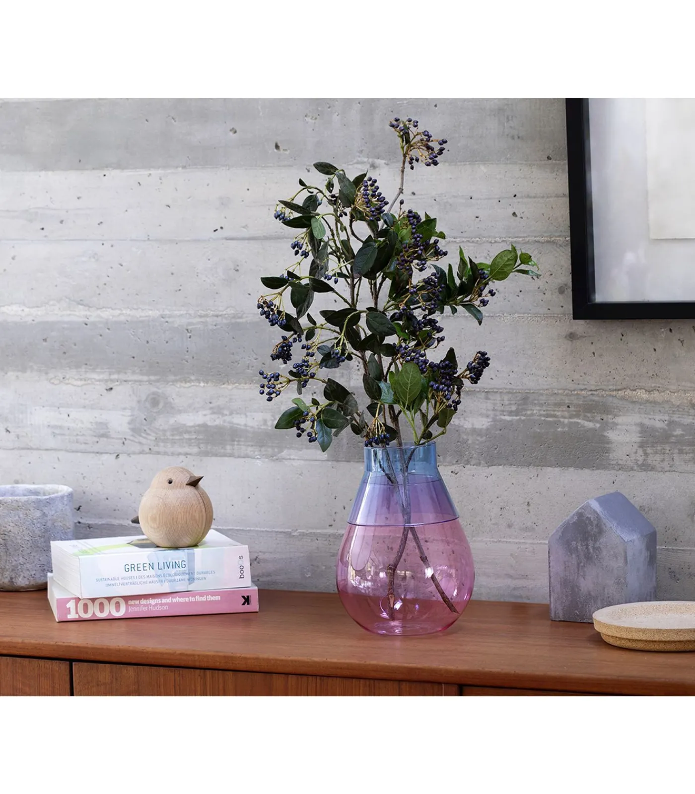 Peleg Design Twotone Vaas - Roze