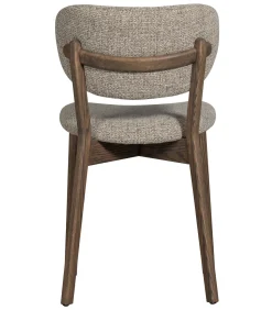 Udar Eetkamerstoelen Houten Frame - Donkerbruin - Set van 6 Stoelen