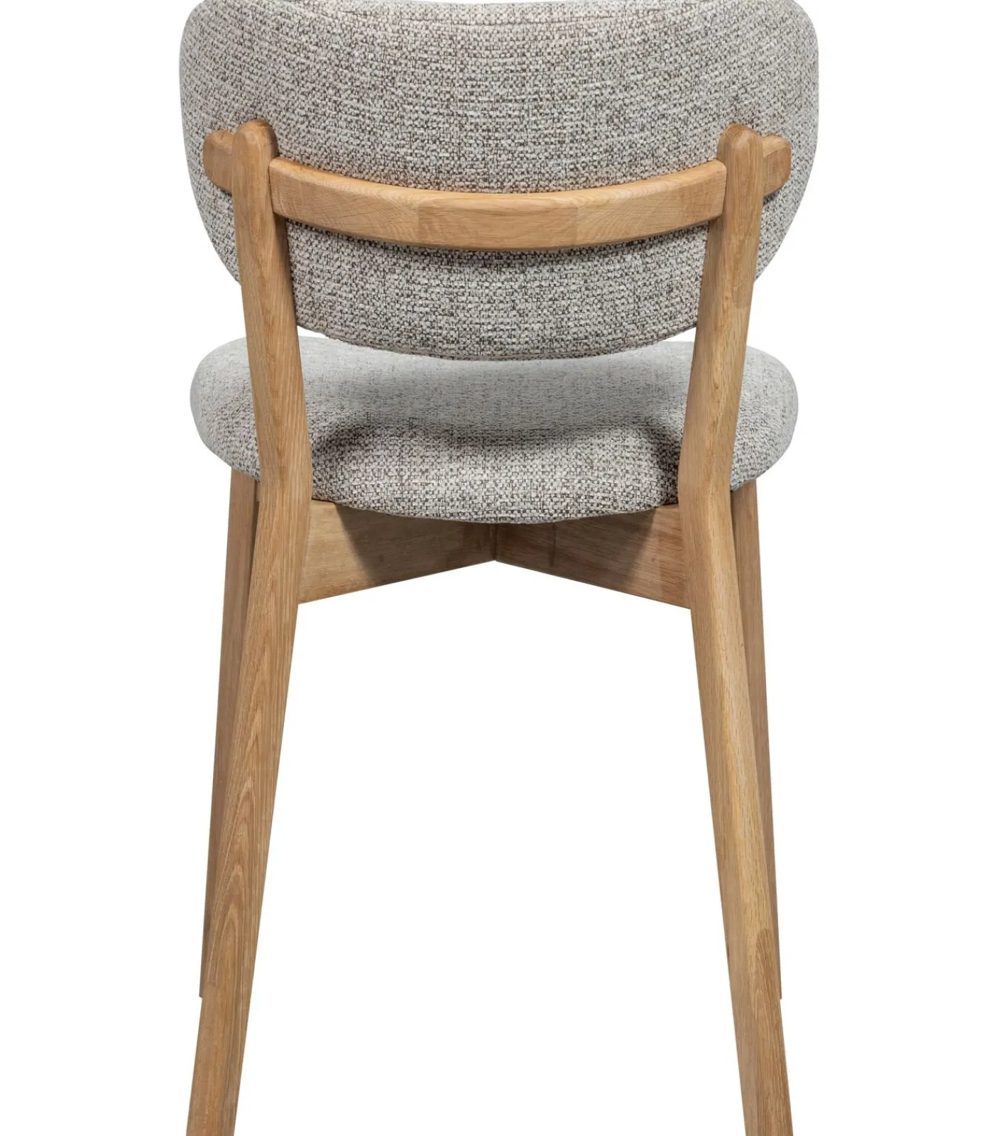 WOOOD Udar Eetkamerstoelen Houten Frame - Naturel - Set van 6