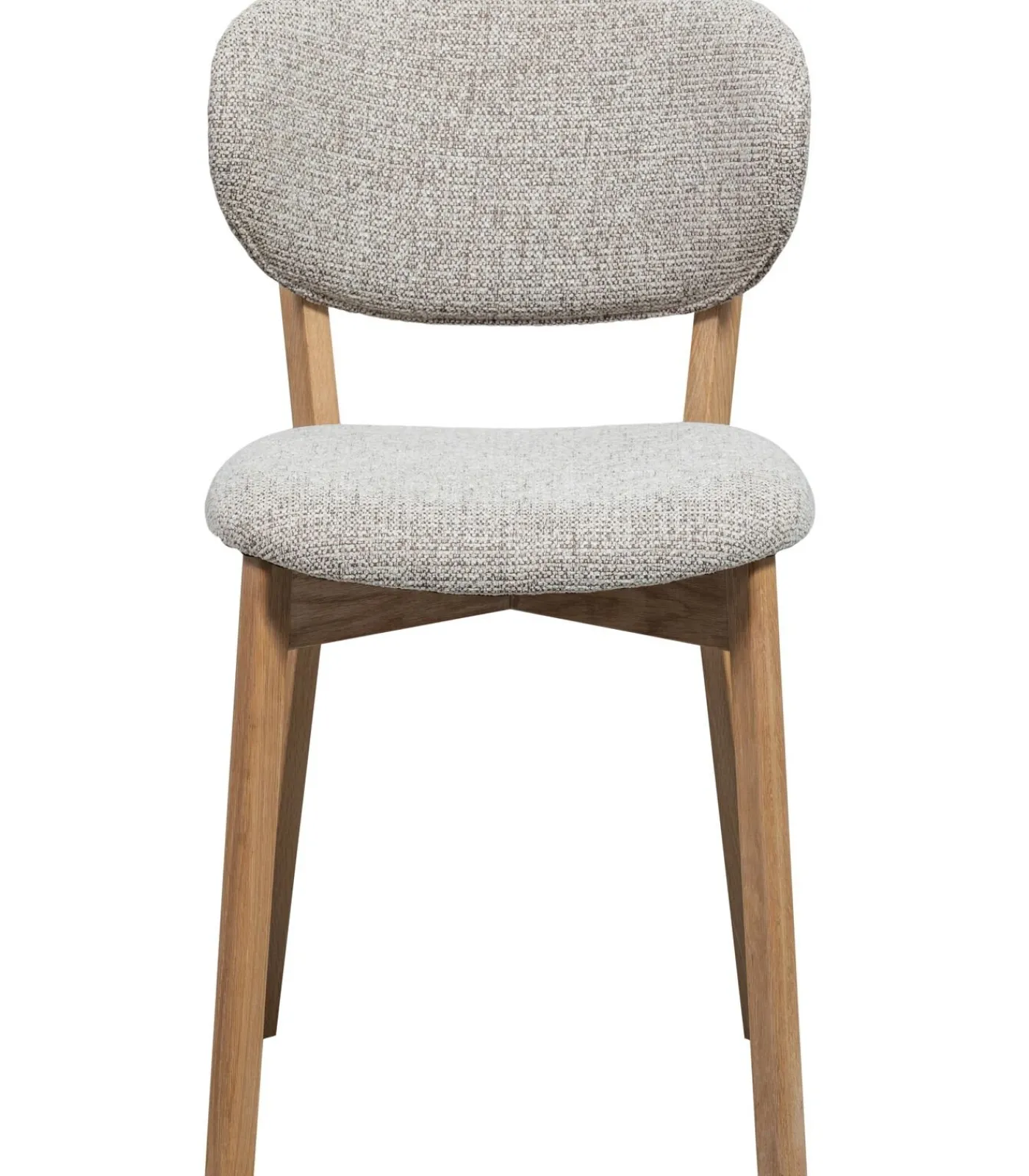 WOOOD Udar Eetkamerstoelen Houten Frame - Naturel - Set van 6