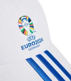 DAMES Adidas UEFA EURO24 - Baseball Pet - Wit