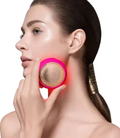 Hot UFO 2 Fuchsia Krachtig 2-minuten Gezichtsbehandelingsapparaat voor alle huidtypen Gezichtsverzorgings Accessoires