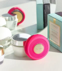 FOREO UFO Mini 2 Fuchsia Krachtig 2-minuten Gezichtsbehandelingsapparaat voor alle huidtypen