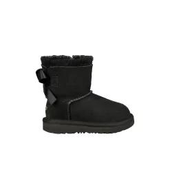 Kinderen UGG Mini Bailey Bow II zwarte laarzen voor kinderen
