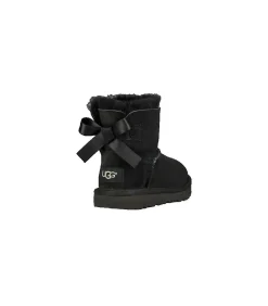 Kinderen UGG Mini Bailey Bow II zwarte laarzen voor kinderen