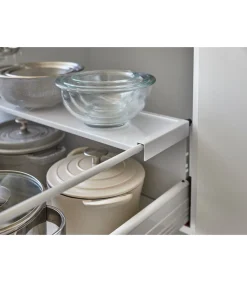 Online Uitschuifbare Lade Plank - Tower - Wit Organiseren