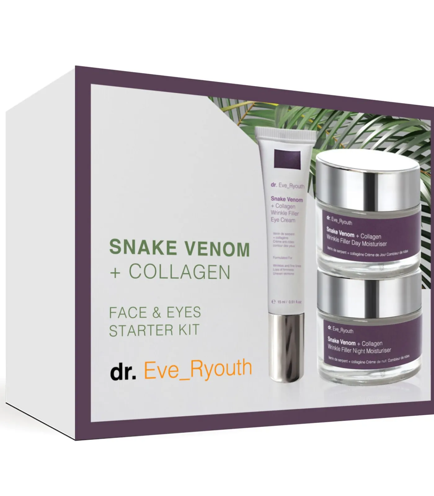 Dr. Ever Youth Ultieme Rimpelvuller Gezicht & Ogen Anti-Aging Starterset