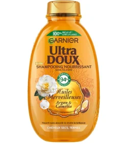 Garnier Ultra Zachte Shampoo - Wonderlijke Argan- & Camelia-Oliën