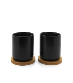 Bredemeijer Umea Giftset 2 Theemugs 0,2l, zwart