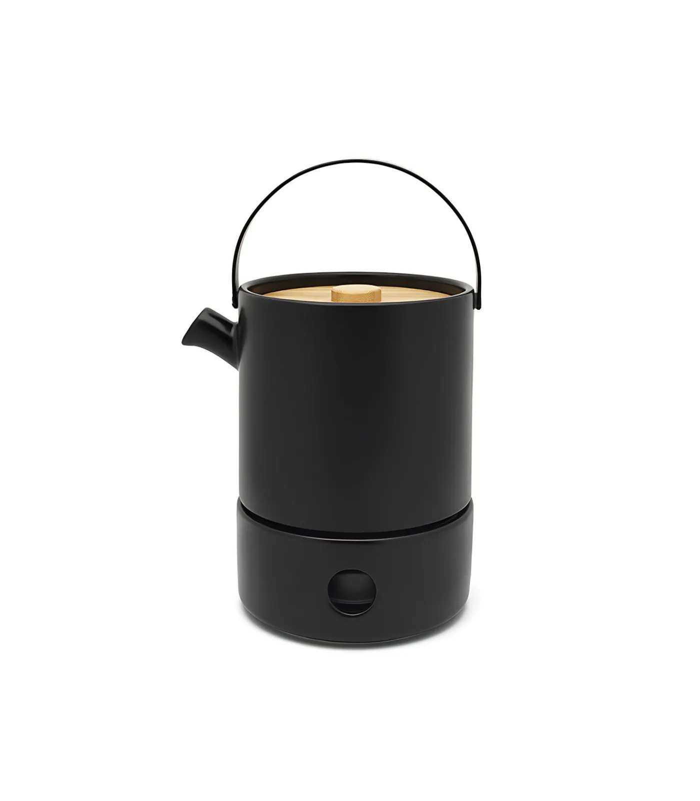 Bredemeijer UmeaTheeset met warmer 1,2l, zwart