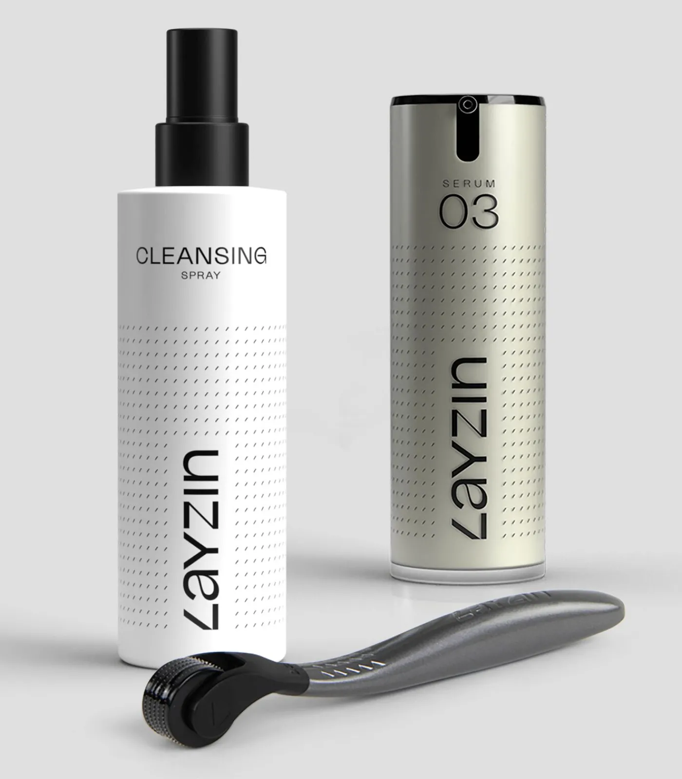 LAYZIN Under Eye Dermaroller SET donkere kringen - rimpels ogen