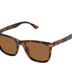 New Unisex rechthoekige zonnebril Schildpad DAMES Brillen