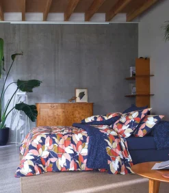 Blanc des Vosges UTOPIA Cobalt - Kussensloop Perkaal Katoen