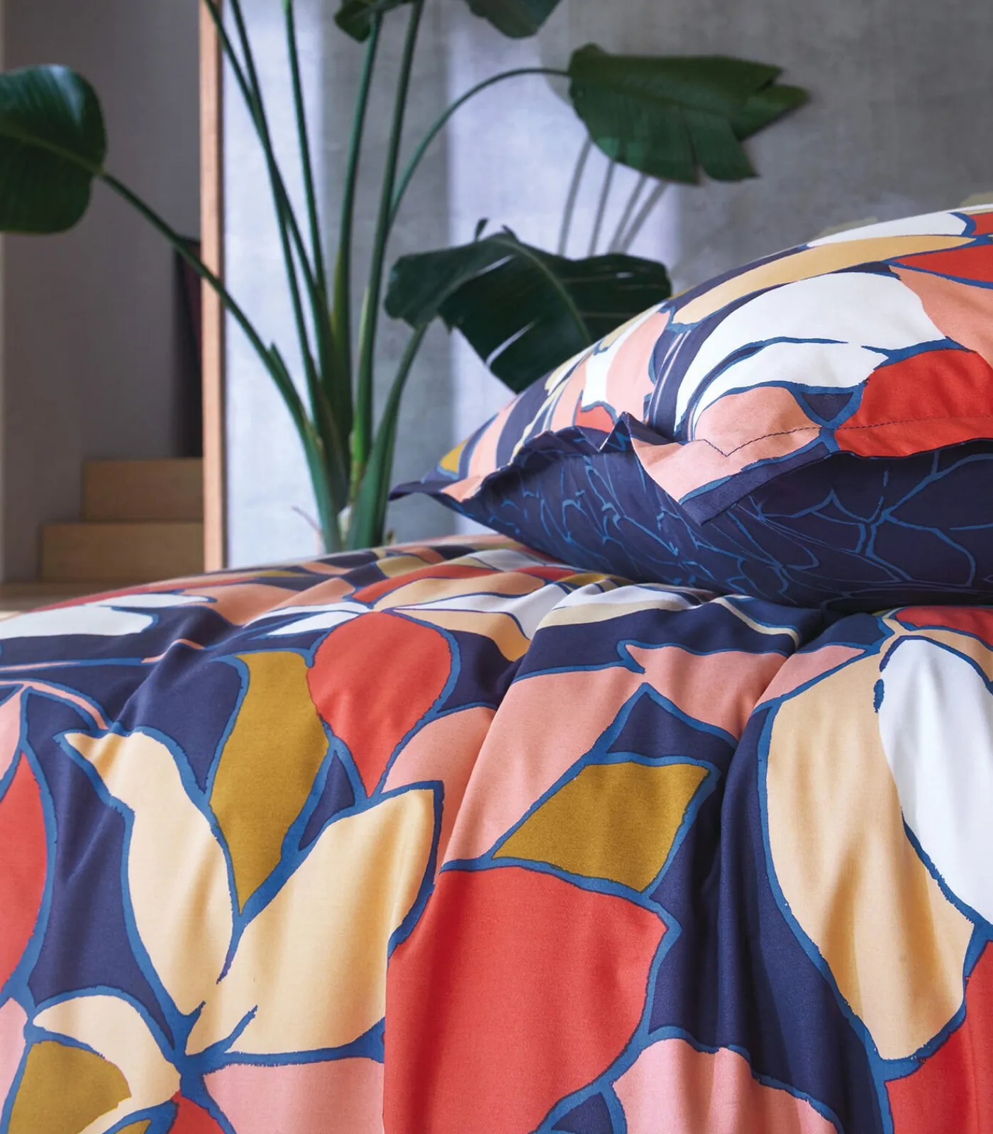 Blanc des Vosges UTOPIA Cobalt - Laken Perkaal Katoen