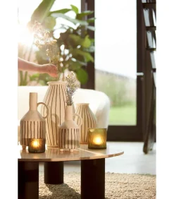 Online Vaas Diphu - Wit - Ø23x29cm Vazen