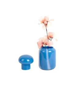 Present Time Vaas Dulce Raya - Klassiek blauw - Ø10cm