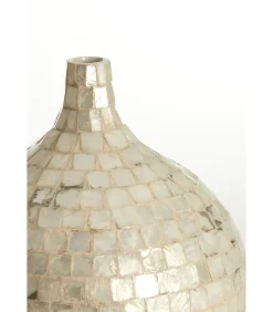 Vaas Elorza - Crème - Ø28cm Decoratie