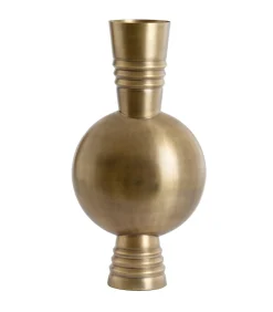 Outlet Vaas Kavansi - Antiek Brons - 21x21x60cm Vazen