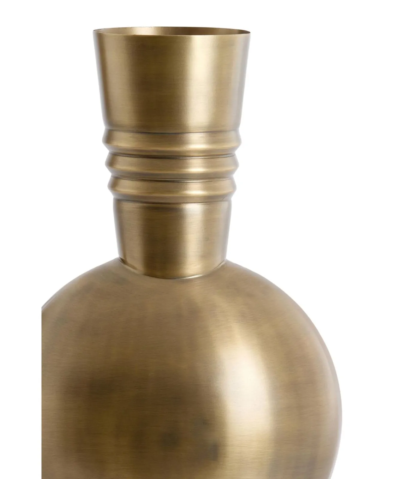 Outlet Vaas Kavansi - Antiek Brons - 21x21x60cm Vazen