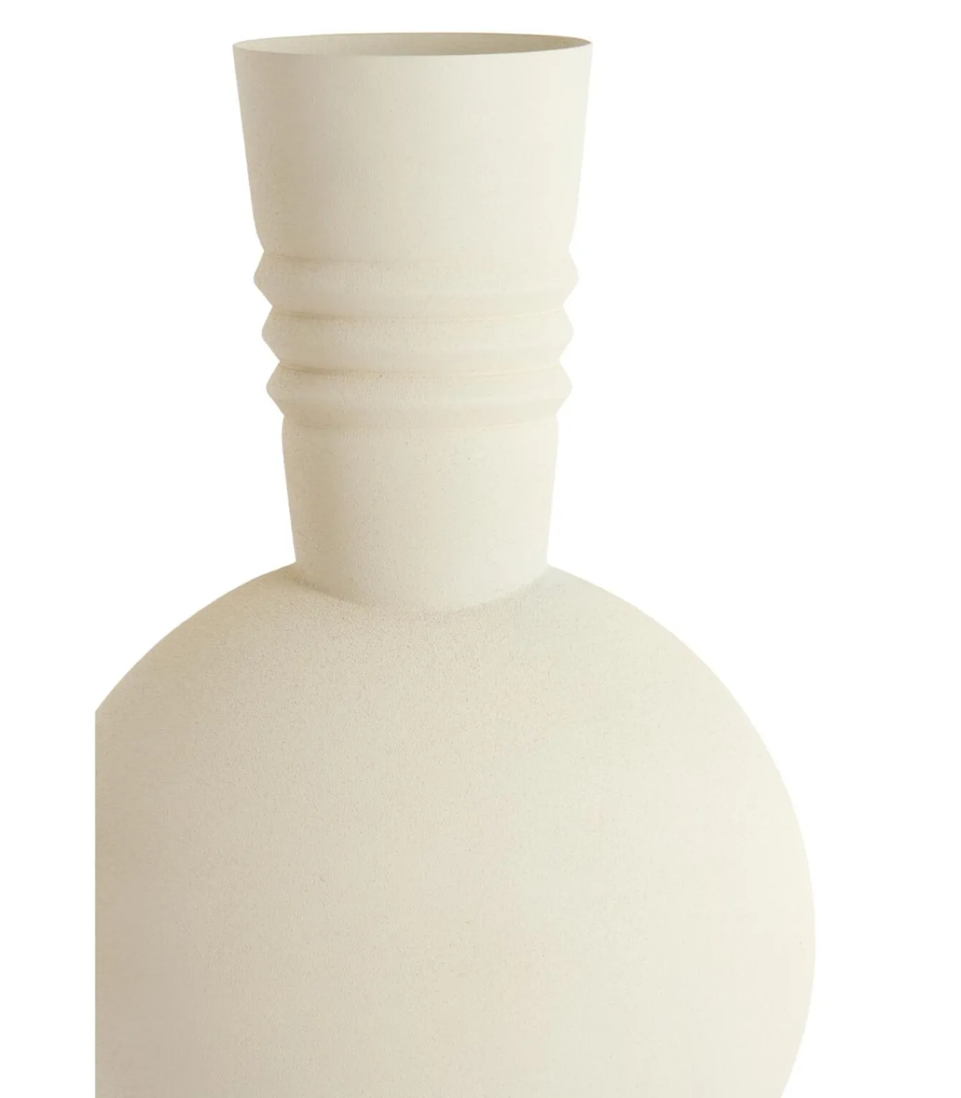 Light & Living Vaas Kavansi - Mat crème - 21x21x60cm