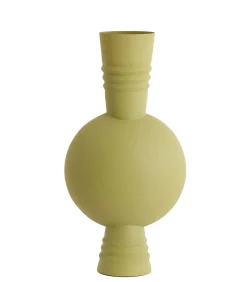 Light & Living Vaas Kavansi - Olijfgroen - 21x21x60cm