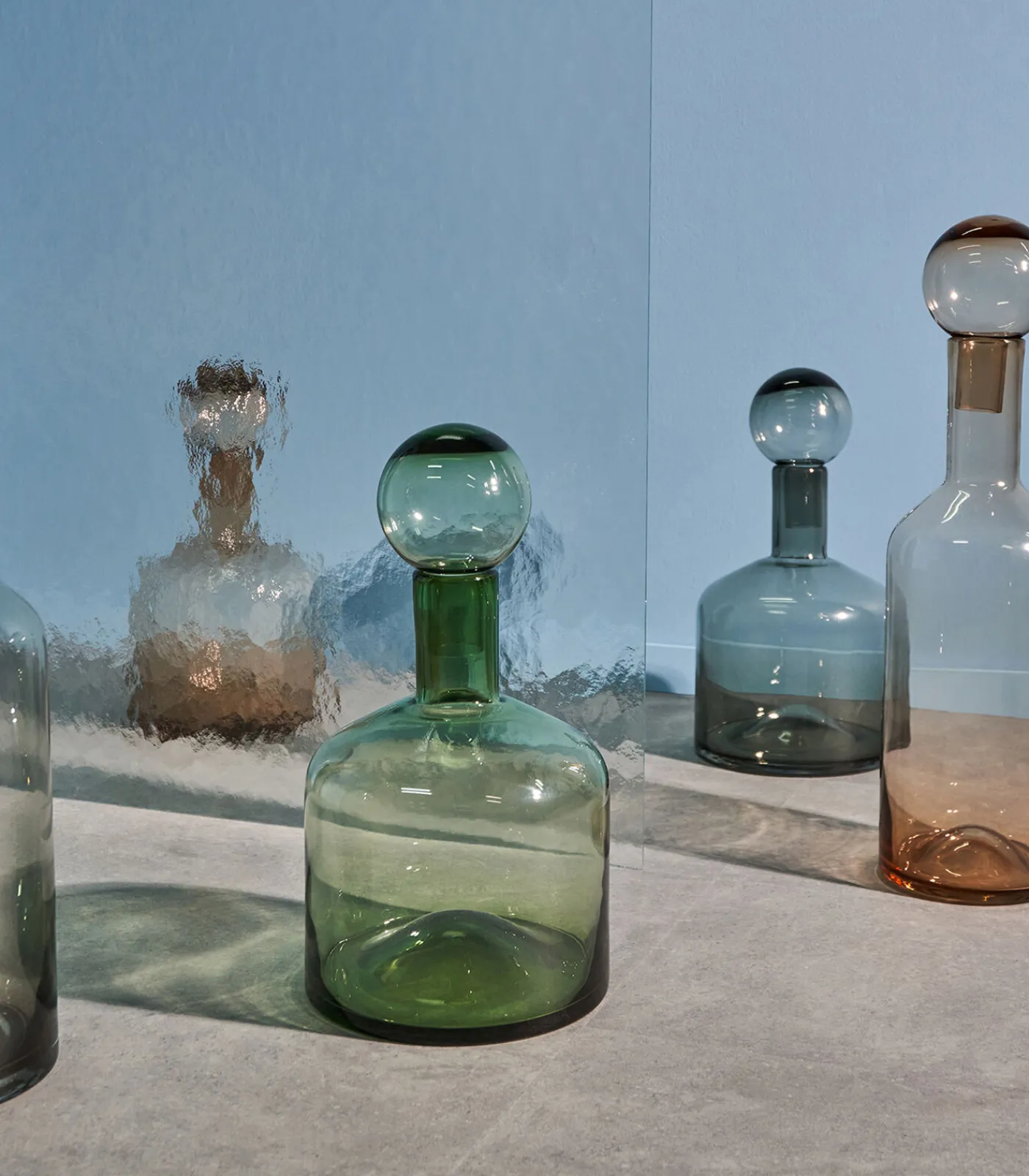 S|P Collection Vaas met stop 15,5xH55cm amber Fera