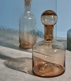 S|P Collection Vaas met stop 22xH40,5cm amber Fera