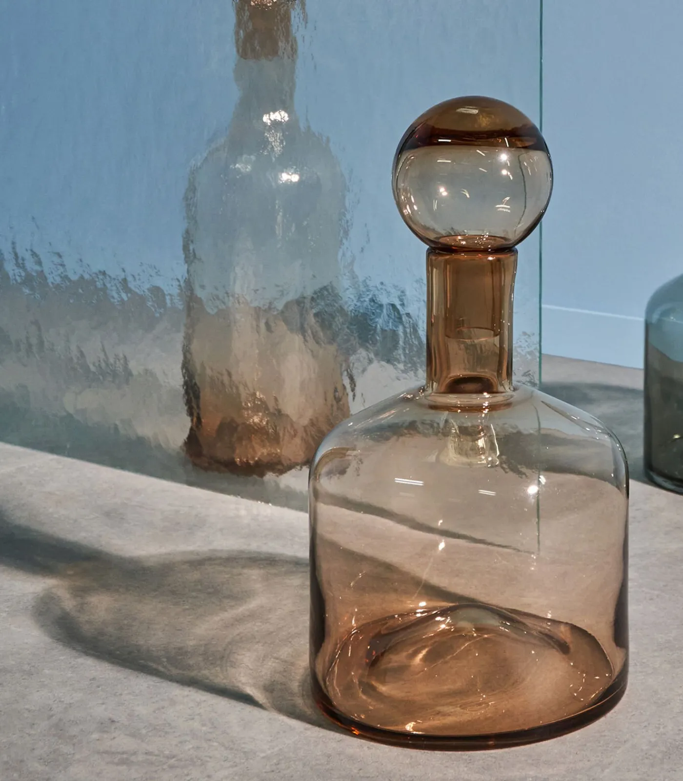 S|P Collection Vaas met stop 22xH40,5cm amber Fera