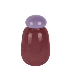 Present Time Vaas Nuevo Dulce - Donkerpaars - 12.5x12.5x22cm