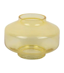 Present Time Vaas Pasmoso - Geel - 22x22x16.5cm