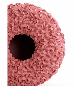 Light & Living Vaas Phylia - Koraalrood - 47.5x47.5x30cm