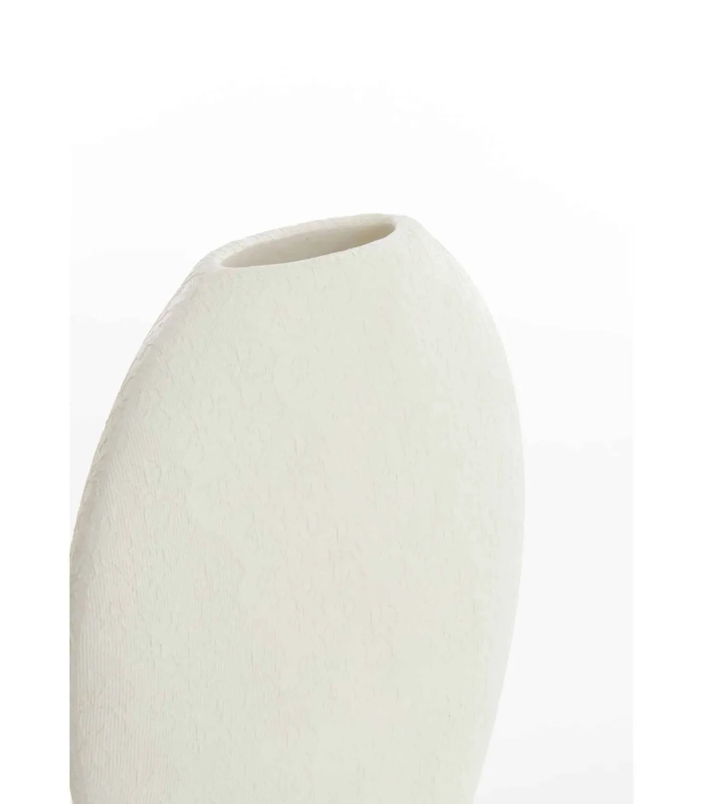 Light & Living Vaas Renda - Wit - 40.5x11x40cm