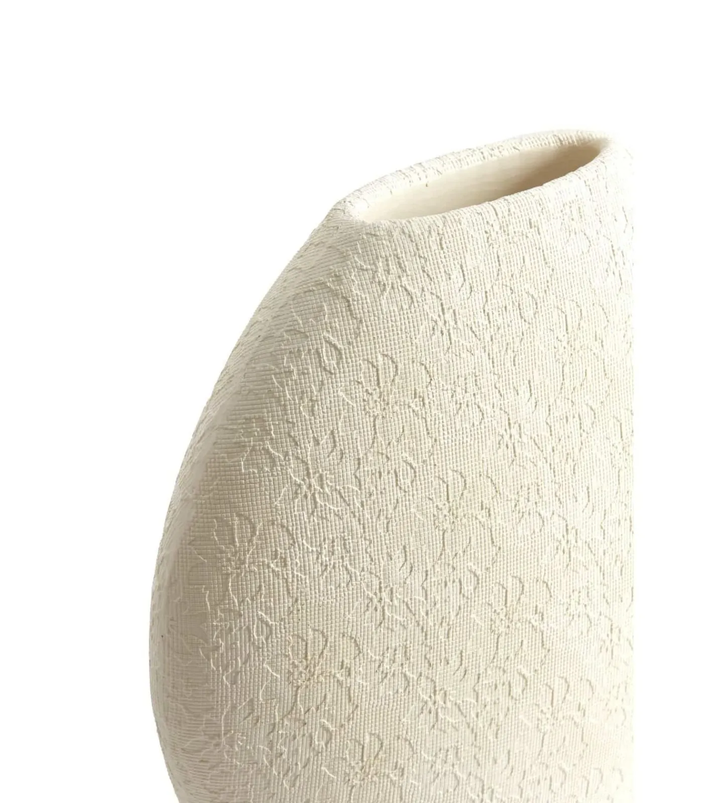 Light & Living Vaas Renda - Wit - 29.5x10x30cm