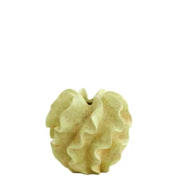 Light & Living Vaas Sharuna - Crème groen - 26.5x26.5x25cm