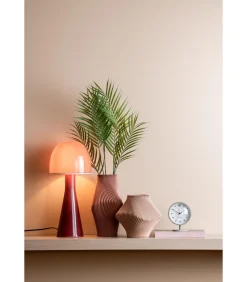 Present Time Vaas Twisted Rib - Zachtbruin - Ø18cm