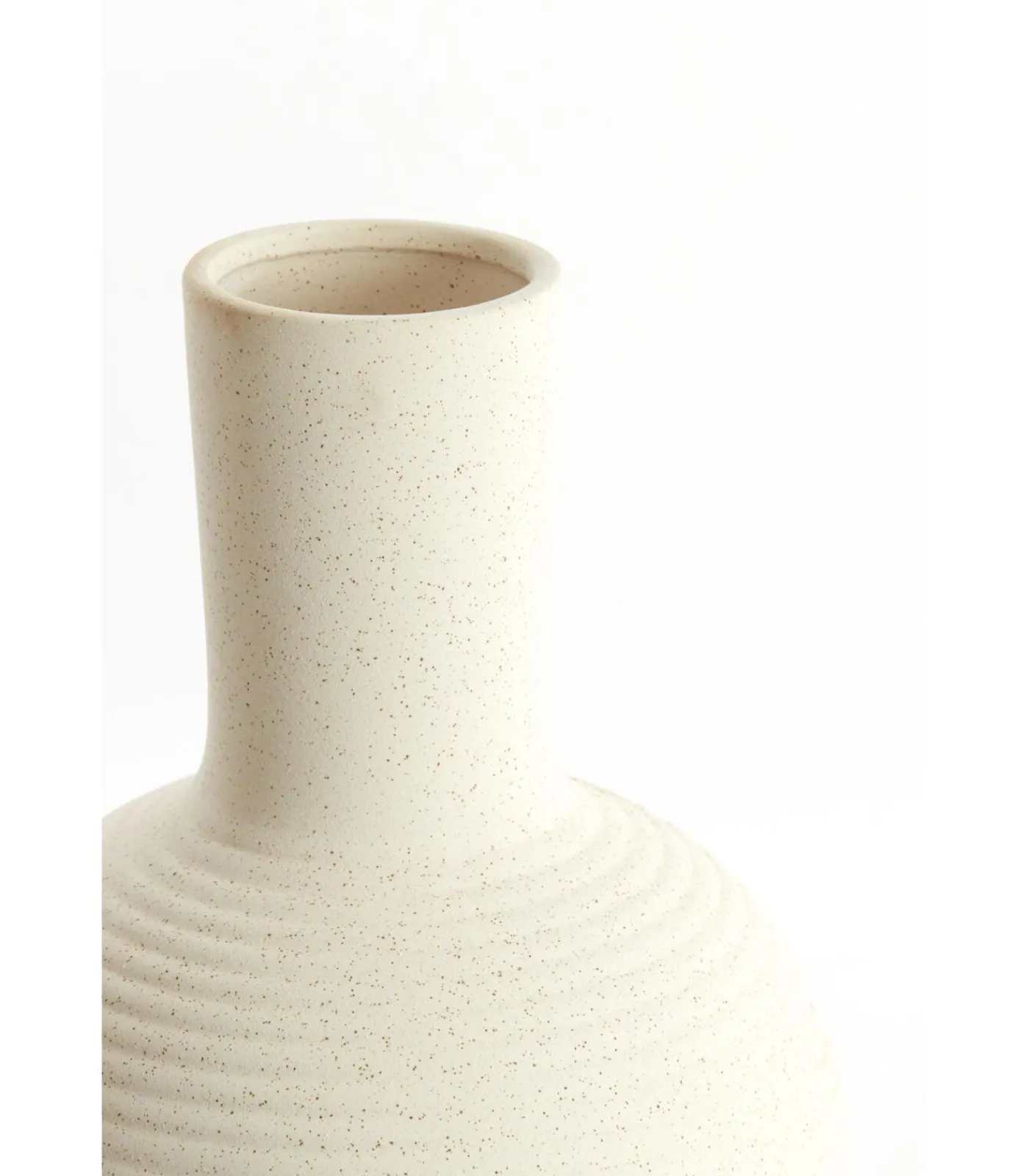 Light & Living Vaas Ulloa - Wit - 28.5x28.5x42cm