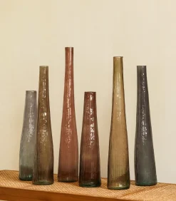 S|P Collection Vaas 9xH40cm blauw Twig