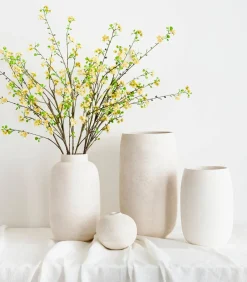 Best Vaas 14,5xH13cm wit Bullet Vazen