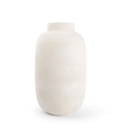 Discount Vaas 20xH34cm wit Bullet Vazen