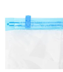 vidaXL Vacuüm opbergzakken 20 pcs Transparant en blauw 70 x 50 cm