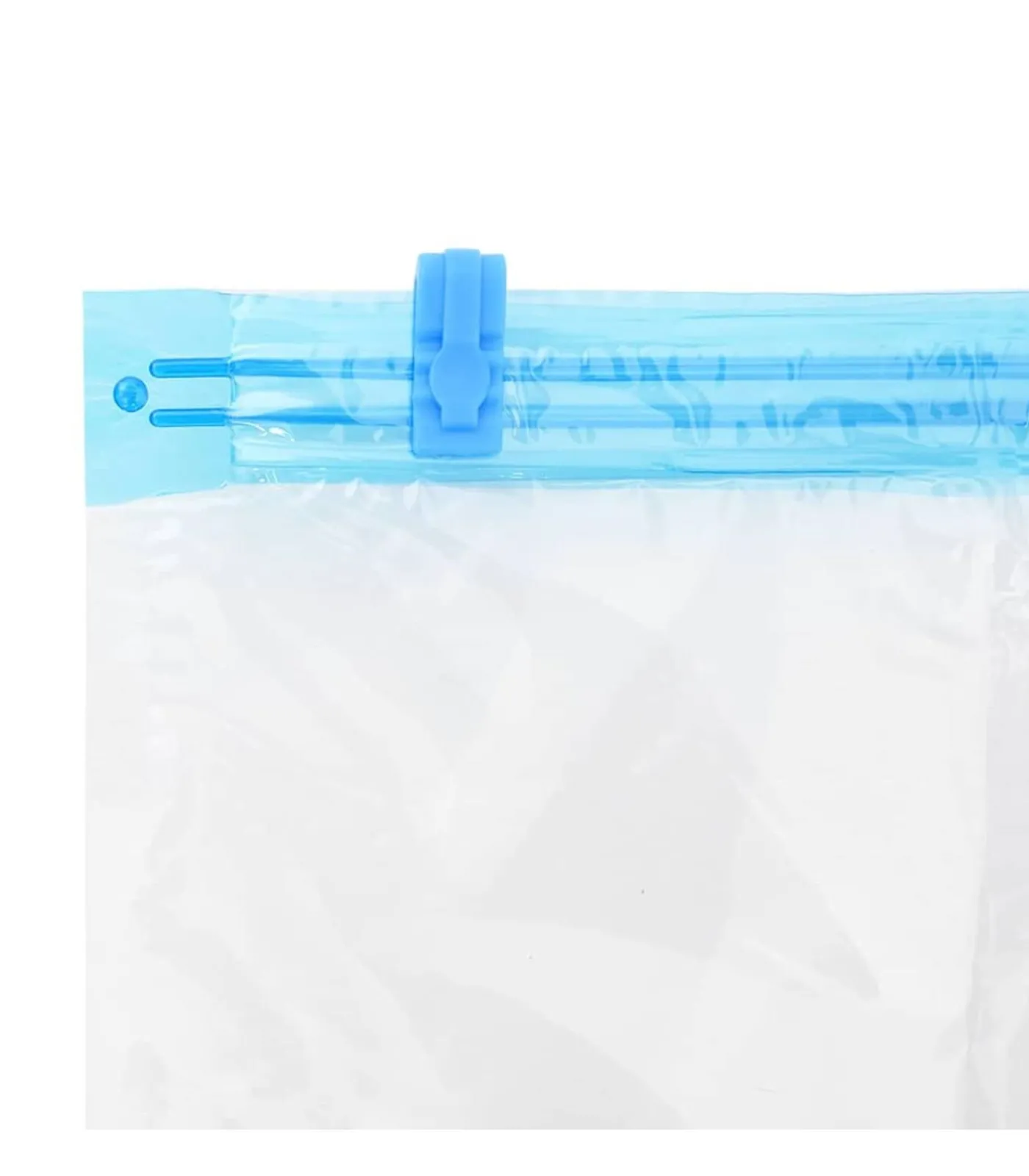 Clearance Vacuüm opbergzakken 10 pcs Transparant en blauw 100 x 80 cm Organiseren