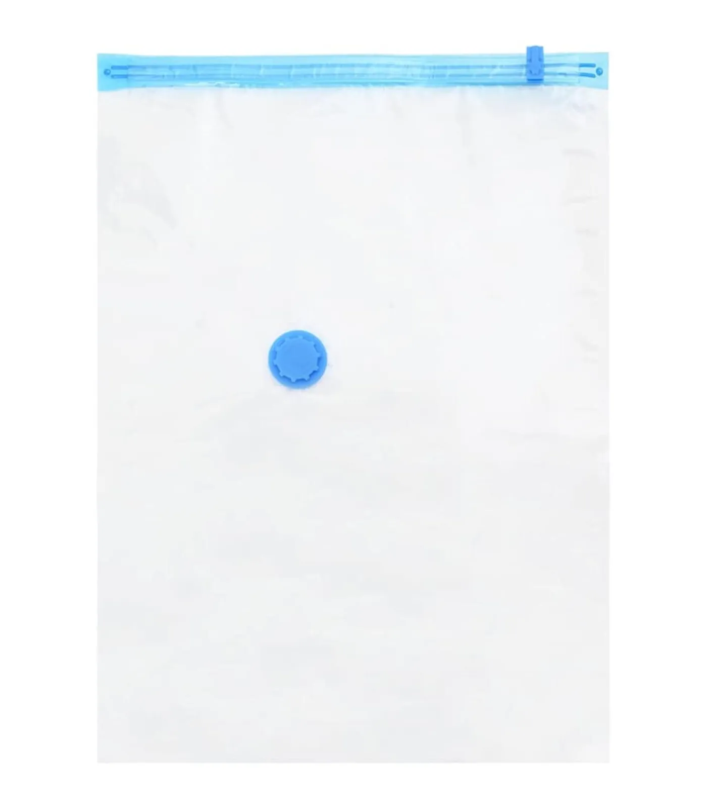 Sale Vacuüm opbergzakken 50 pcs Transparant en blauw 70 x 50 cm Organiseren