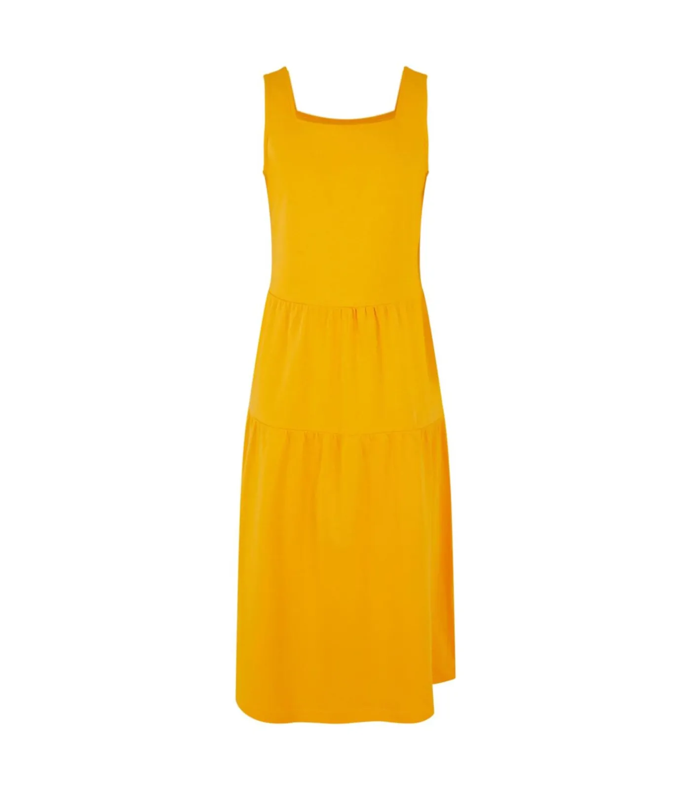 Kinderen Urban Classics VALANCE - Jurk - Okergeel