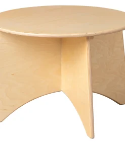 Sale Van Dijk Toys Ronde tafel (doorsnede 60 cm, hoogte 40 cm) - Naturel Kinderen Kinderen Home