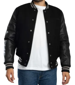 Varsity Leren Jas Heren Jassen