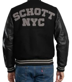 Varsity Leren Jas Heren Jassen