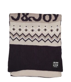 Heren J&JOY Veelkleurige herensjaal met logo